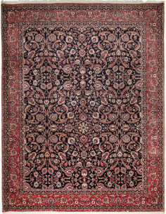 Tappeto Bidjar Con Seta Persia cm.305x399