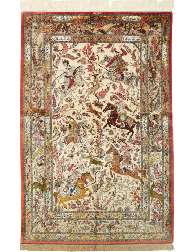 Tappeto Ghom Silk Persia cm.132x203