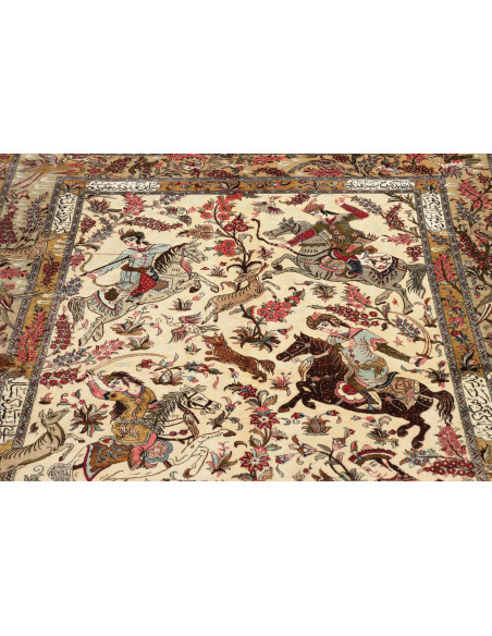 Tappeto Ghom Silk Persia cm.132x203