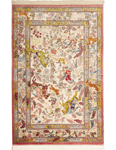 Tappeto Ghom Silk Persia cm.98x150