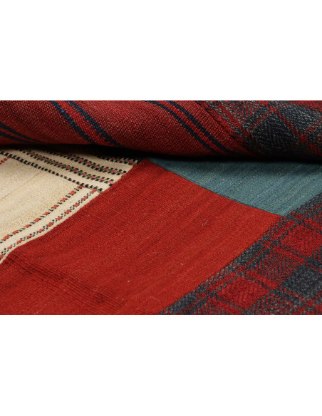 Tappeto Kilim Patchwork Persia cm.110x177