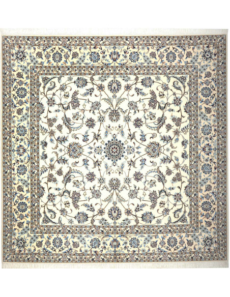 Tappeto Nain 6la Persia cm.204x204
