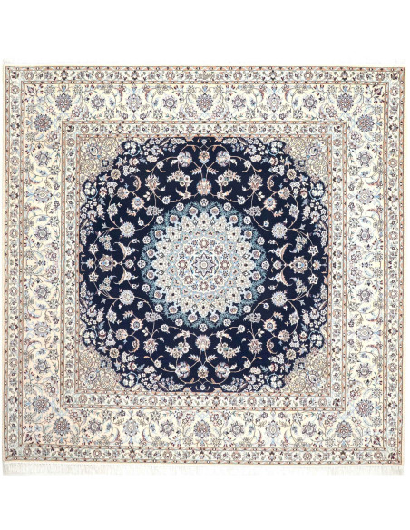 Tappeto Nain 6la Persia cm.211x208