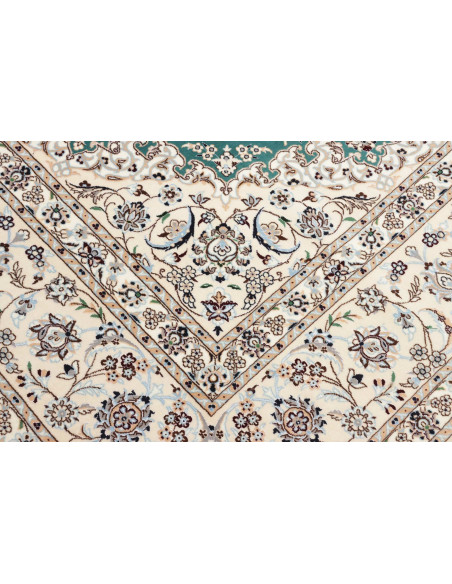 Tappeto Nain 6la Persia cm.253x248