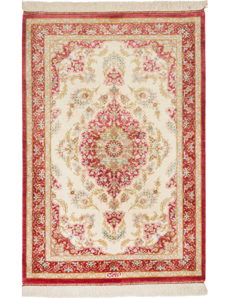 Tappeto Ghom Silk Persia cm.60x87