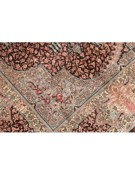 Tappeto Ghom Silk Persia cm.80x122