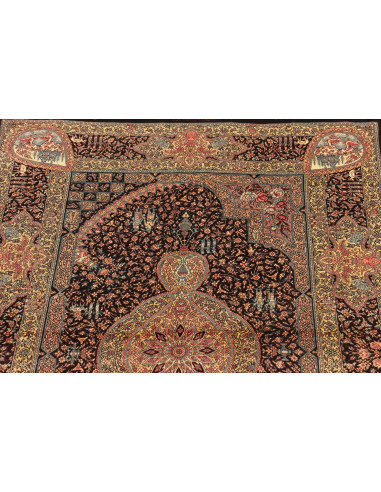 Tappeto Ghom Silk Persia cm.80x122