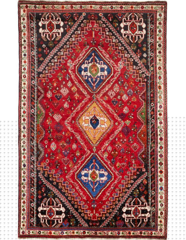 Tappeto Shiraz  Kashghai Persia cm.162x218