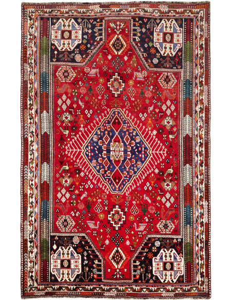 Tappeto Shiraz  Kashghai Persia cm.175x275