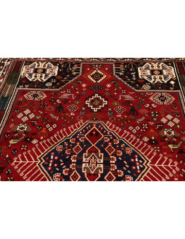 Tappeto Shiraz  Kashghai Persia cm.175x275