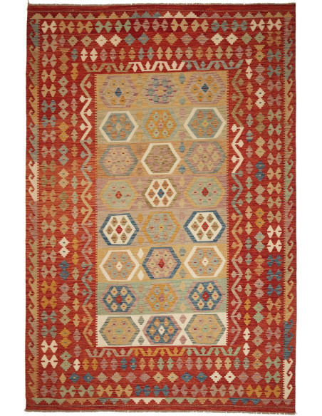 Tappeto Kilim Pakistan cm.197x304