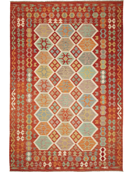 Tappeto Kilim Pakistan cm.201x297