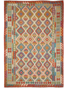 Tappeto Kilim Pakistan cm.201x294