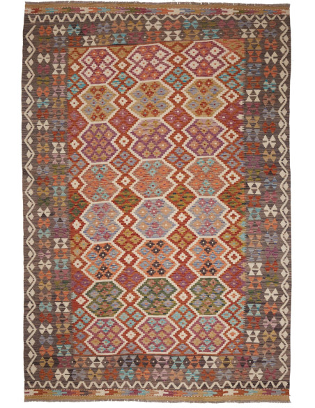 Tappeto Kilim Pakistan cm.202x304