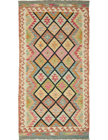 Tappeto Kilim Pakistan cm.98x193