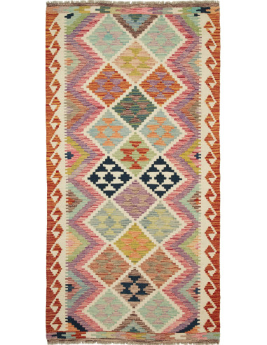 Tappeto Kilim Pakistan cm.101x203