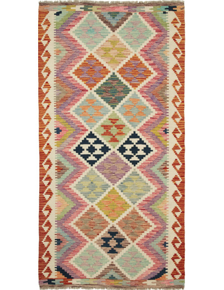 Tappeto Kilim Pakistan cm.101x203