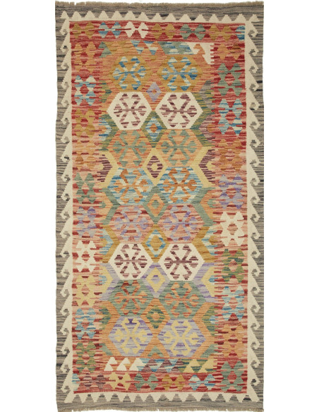 Tappeto Kilim Pakistan cm.102x202