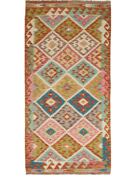 Tappeto Kilim Pakistan cm.101x205