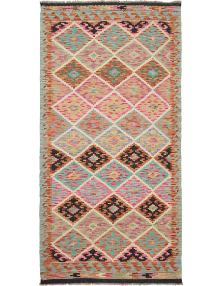 Tappeto Kilim Pakistan cm.103x202