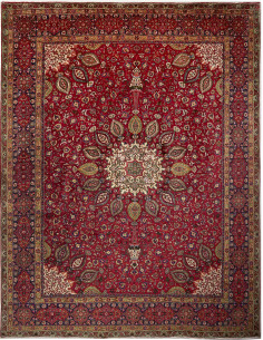 Tappeto Tabriz Persia cm.302x390