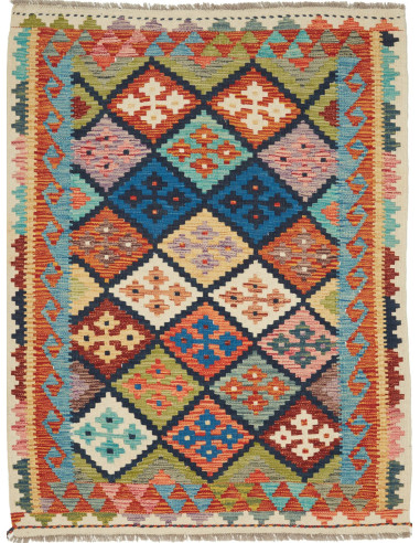 Tappeto Kilim Pakistan cm.106x141