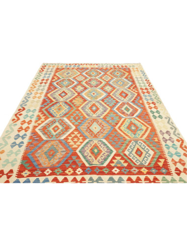 Tappeto Kilim Pakistan cm.202x294