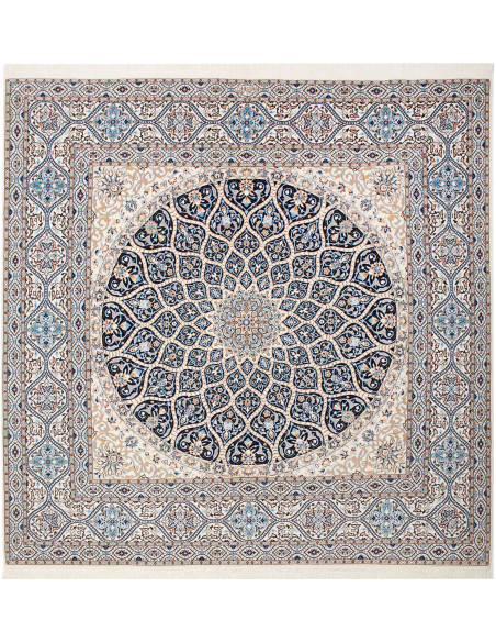 Tappeto Nain 6la Persia cm.207x205