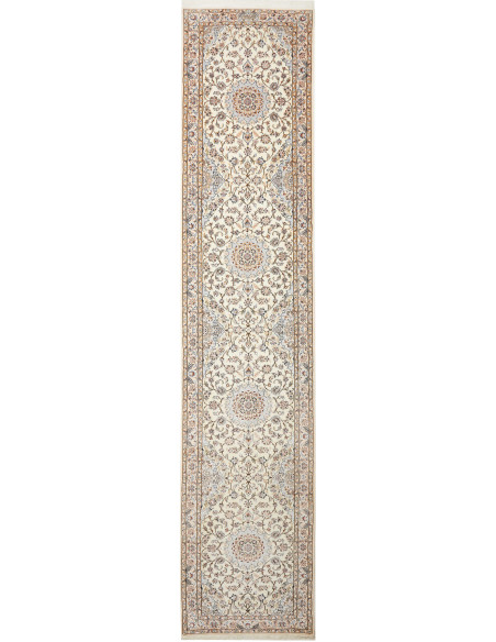 Tappeto Nain 6la Persia cm.85x405