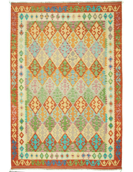 Tappeto Kilim Pakistan cm.206x286
