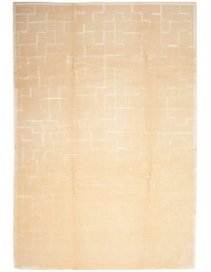 Tappeto Nepalese Brick 136 in Lana Beige 200x300 cm...