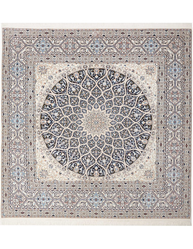 Tappeto Nain 6la Persia cm.207x208
