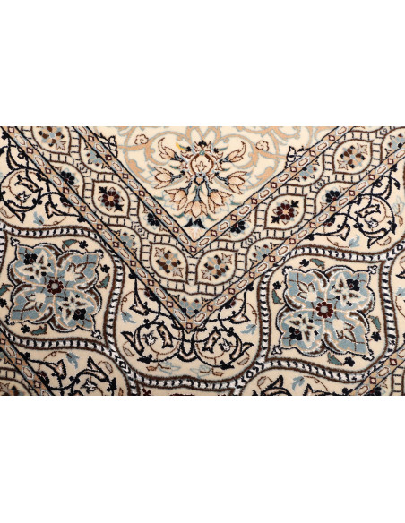 Tappeto Nain 6la Persia cm.207x208