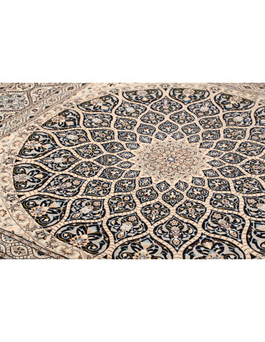 Tappeto Nain 6la Persia cm.207x208