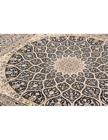 Tappeto Nain 6la Persia cm.207x208