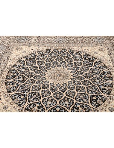Tappeto Nain 6la Persia cm.207x208