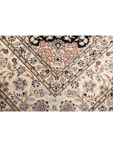 Tappeto Nain 6la Persia cm.214x206