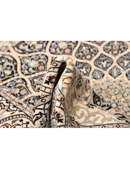 Tappeto Nain 6la Persia cm.207x208