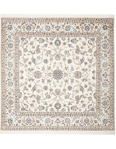 Tappeto Nain 6la Persia cm.204x205