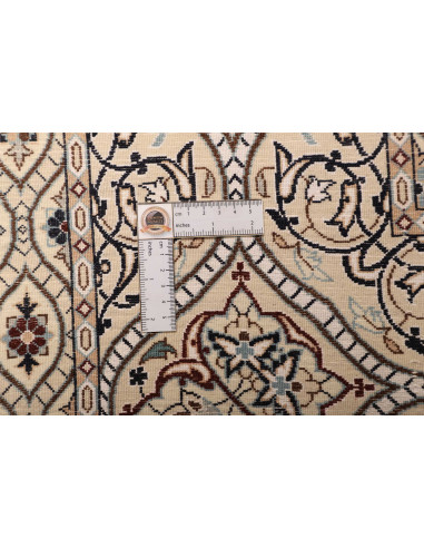 Tappeto Nain 6la Persia cm.207x208