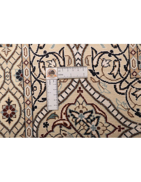 Tappeto Nain 6la Persia cm.207x208