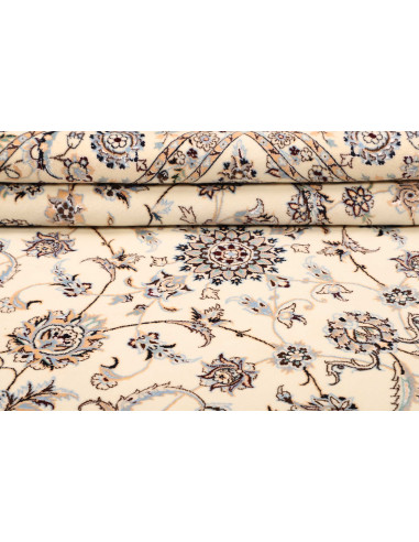 Tappeto Nain 6la Persia cm.204x205