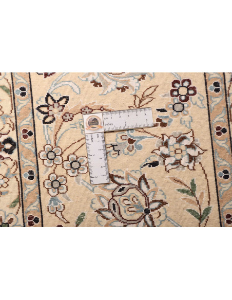 Tappeto Nain 6la Persia cm.204x205