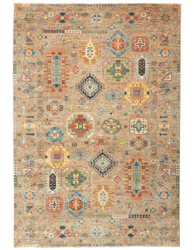 Tappeto Kazak Royal Pakistan cm.201x294