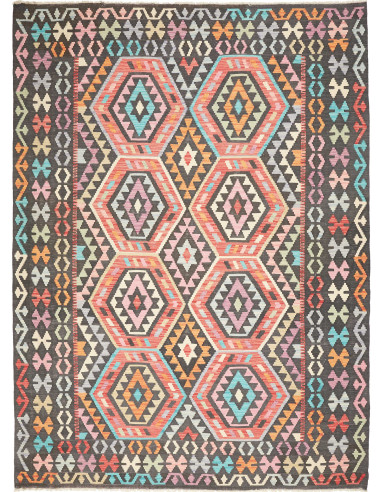 Tappeto Kilim Pakistan cm.206x278