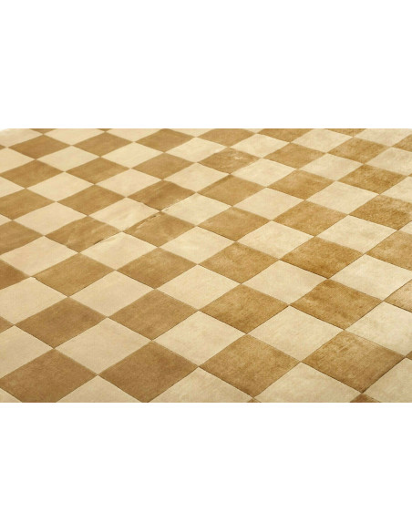 Tappeto Chess Gold Nepal cm.212x318