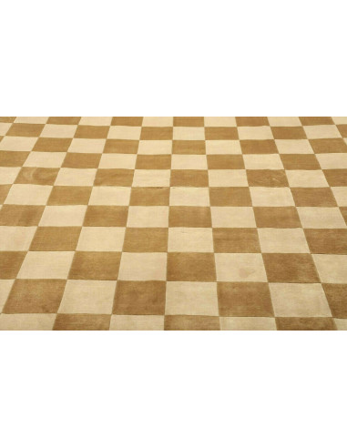 Tappeto Chess Gold Nepal cm.212x318