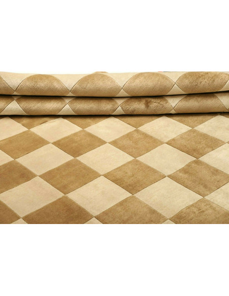 Tappeto Chess Gold Nepal cm.212x318
