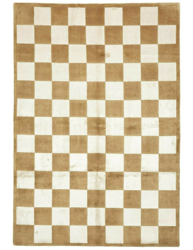 Tappeto Chess Gold Nepal cm.169x245