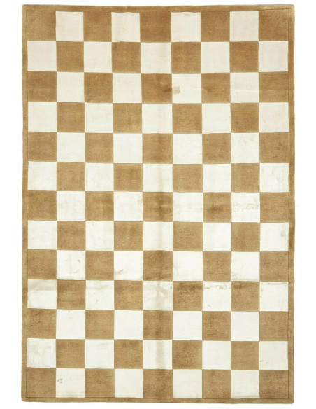 Tappeto Chess Gold Nepal cm.169x245